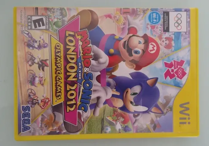 Mario & Sonic at the Olympic Games London 2012 - jogo original Nintendo Wii