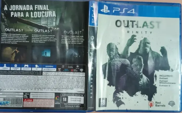 Outlast Trinity PS4 - Raro (3 Jogos de Terror em 1)