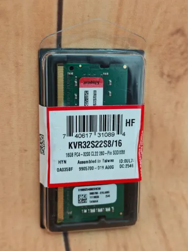 Memória RAM 16gb Notebook DDR5 5600Mhz