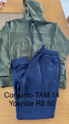 Conjunto TAM 14 youccie impecável
