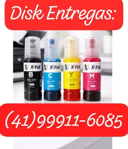 Tinta para Impressoras / Canon/ Epson/ HP/ Brother 