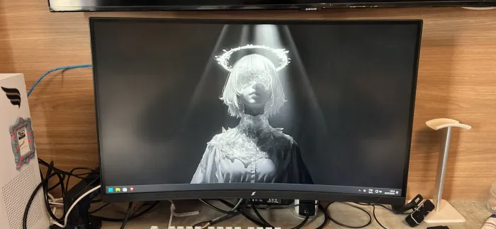 Monitor 300hz 1ms 27 + suporte braço articulado