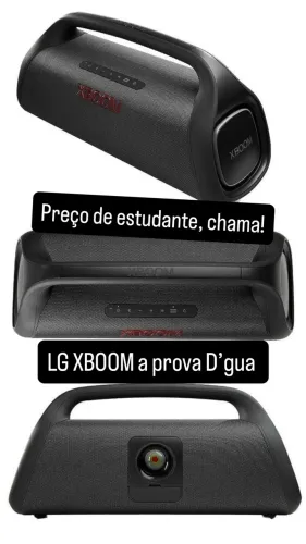 Caixa de som LG XBOOM