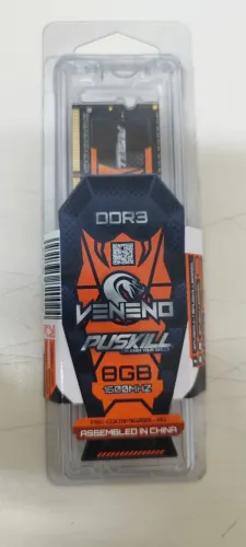 Memória Notebook 8GB DDR3L Puskill Veneno - Nova Lacrada
