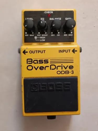 Pedal de Efeito Contrabaixo - Boss ODB-3 - Bass OverDrive
