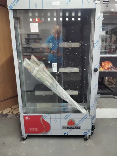 ALN - ASSADEIRA DE FRAMGO PROGÁS 70KG - 6 ESPETOS