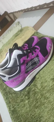 Tênis Asics Gel Lite III Awake NY Black Pink 41Br