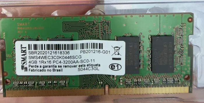 MEMORIAM RAM SMART 4 GB DDR4