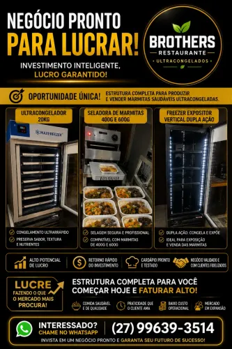 Negócio pronto para lucrar