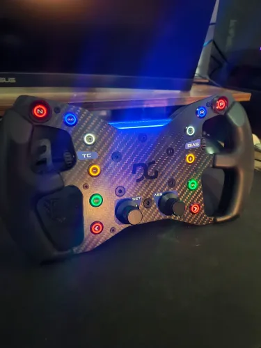 Volante GT3/Fórmula para Moza/Simagic/PXN e Thrustmaster