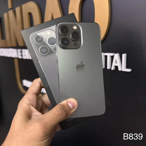 LOJA FÍSICA. IPHONE 13 PRO 128GB / CAIXA E CABO ORIGINAL/ IMPECÁVEL. RETIRE HOJE 