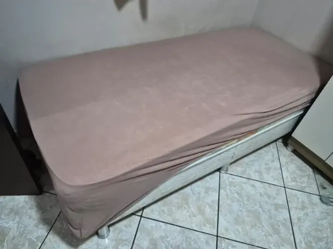 Cama solteiro box