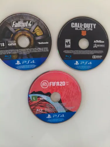 Jogos Playstation 4 so midia - PS4