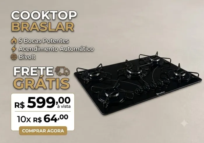 Fogões coktoop promoção