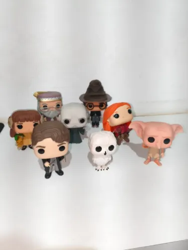 Lote 8 Funko Pop! Harry Potter Originais - Edição Especial e Exclusivos