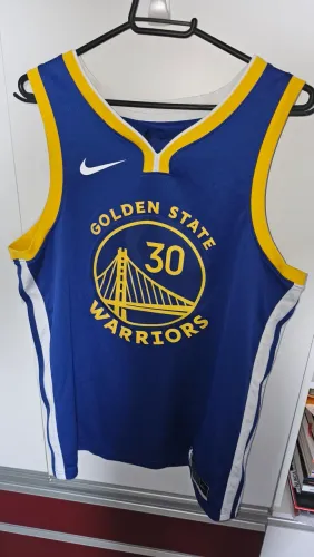 Regata Stephen Curry Original Tamanho G NBA Nike Golden State Warriors N° 30 - Masculina