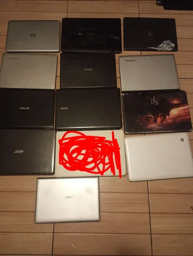 Lote de notebook pra consertar