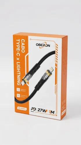 Cabo USB-C 27W Carregamento Rápido 1 Metro | Novo | Alta Qualidade