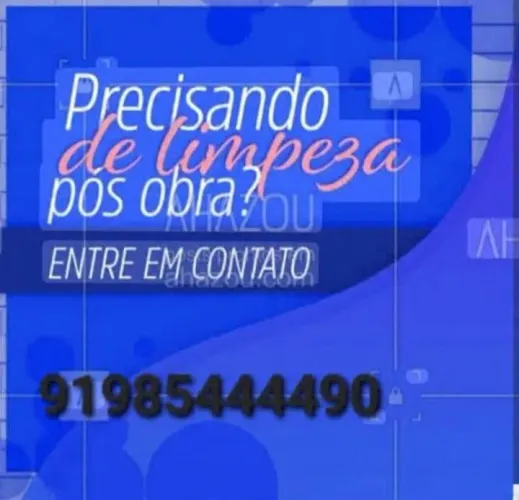 Limpeza pós obra