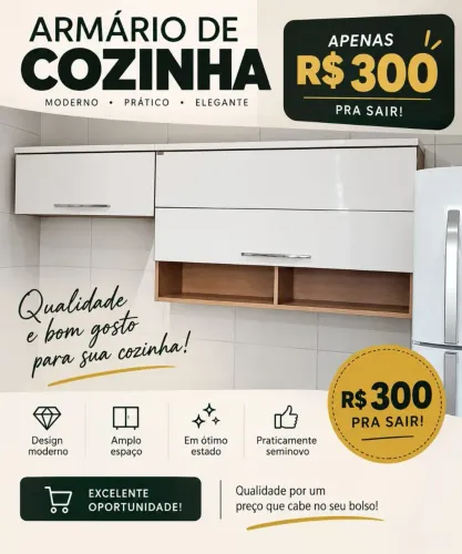 Vende-se Armário de cozinha em ótimo estado