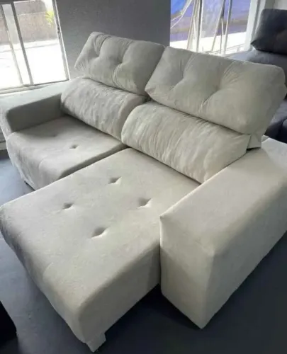SOFA RETRATIL RECLINÁVEL 2MT NOVO TEMOS OUTRAS CORES