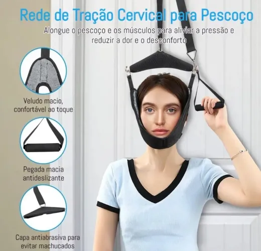 Kit detração cervical para descompressão da coluna