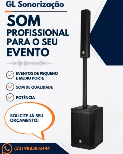 Aluguel de som para eventos