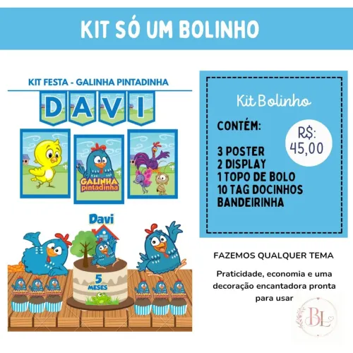 Kit só um bolinho