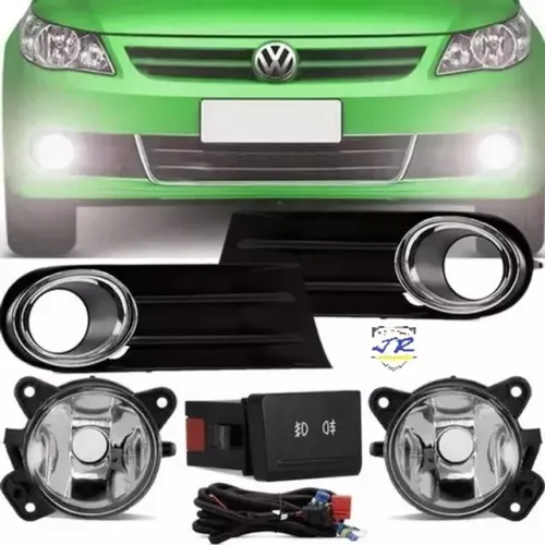 Kit Farol Milha Gol G5 2009 2010 2011 2012 Auxiliar Neblina