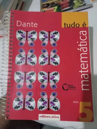 Livro Didático tudo é Matemática 5º Ano - Dante - Editora Ática