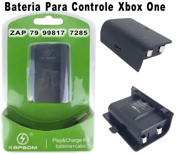 Bateria recarregável Para Controle Compatível com Xbox One