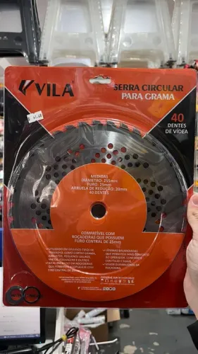 Serra Circular Para Grama Vila
