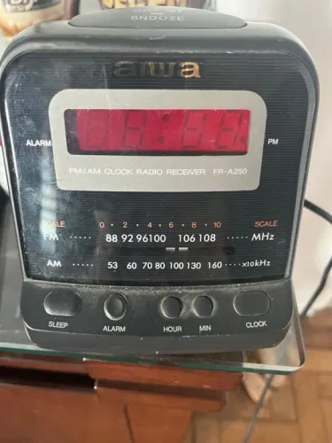 Coleção de rádio relógios 
