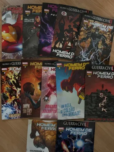 Revistas Homem de Ferro Marvel