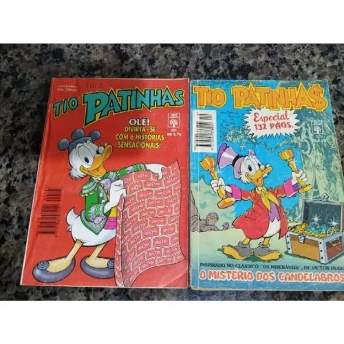 Tio Patinhas - Revistas de HQs
