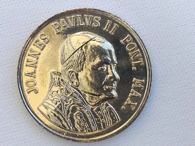 Medalha Papa João Paulo II e N. S. Aparecida