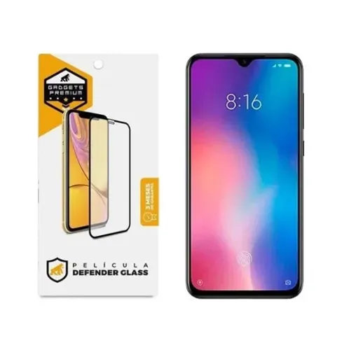 PRONTA ENTREGA | Kit 2 Películas Xiaomi Mi 9 Premium Defender Glass
