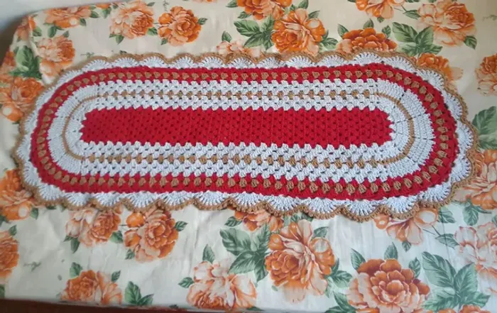 1 tapete passadeira vermelho
