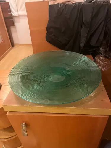 Decoração para mesa de vidro