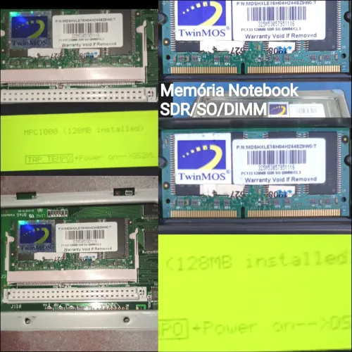 Memória 128Mb P/Notebook