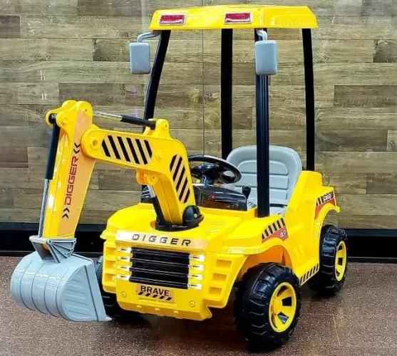 Carrinho Elétrico Trator Infantil Digger Novo Lj Oficial