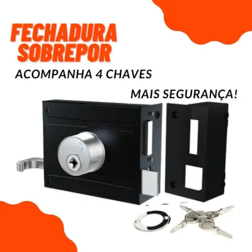 Fechadura de Portão Tetra Stam