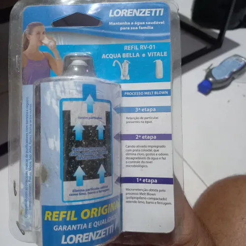 Refil filtro lorenzetti modelo RV-01