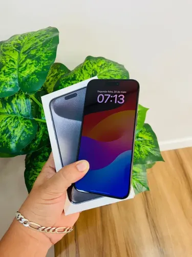 iphone 15 pro maxx semi impecável / avance aqui