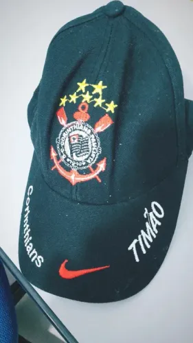 Boné Corinthians preto