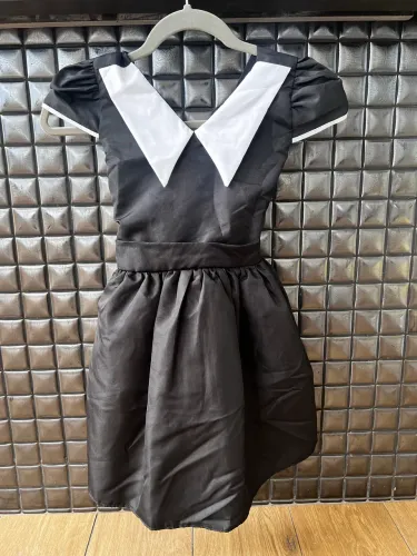 Fantasia Halloween wandinha 3 a 5 anos