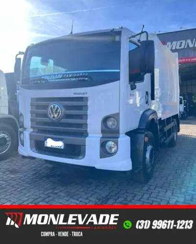 Caminhao VW 17190 Constellation (Apenas 34 mil km) - Ano 2023 - C/ Coletor de Lixo