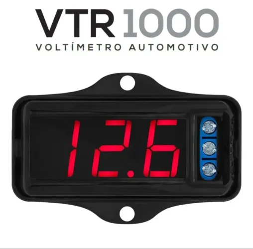 Voltímetro 12v Taramps (som automotivo)