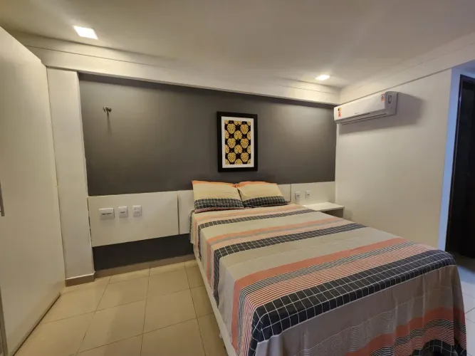 Manaíra,FLAT à beira mar,completo 120,00, segunda a quinta-feira