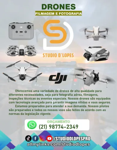 DRONE - Filmagem e Fotografia aérea